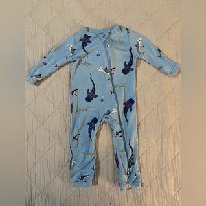 Kyte Baby Bamboo Shark Footie